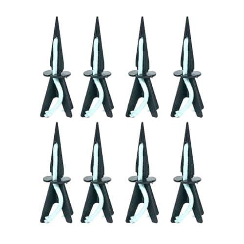 GreenShip Self Watering Planter Insert Spikes with wicking rope, 8 pack