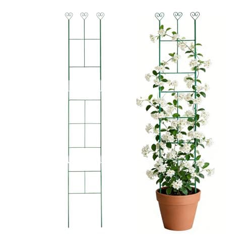 Hensal Metal Plant Trellis, 46 in, 6 mm frame