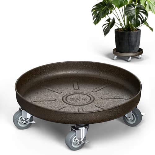 HOLKIE 12 in Plant Stand with Wheels, 320 lb, with brake