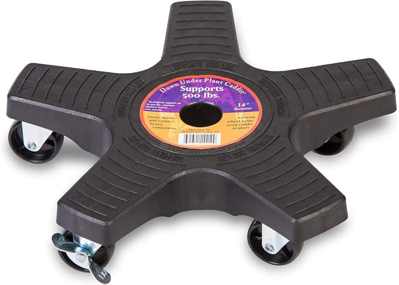 Bosmere 14 in Plant Caddie, 500 lb, locking wheels