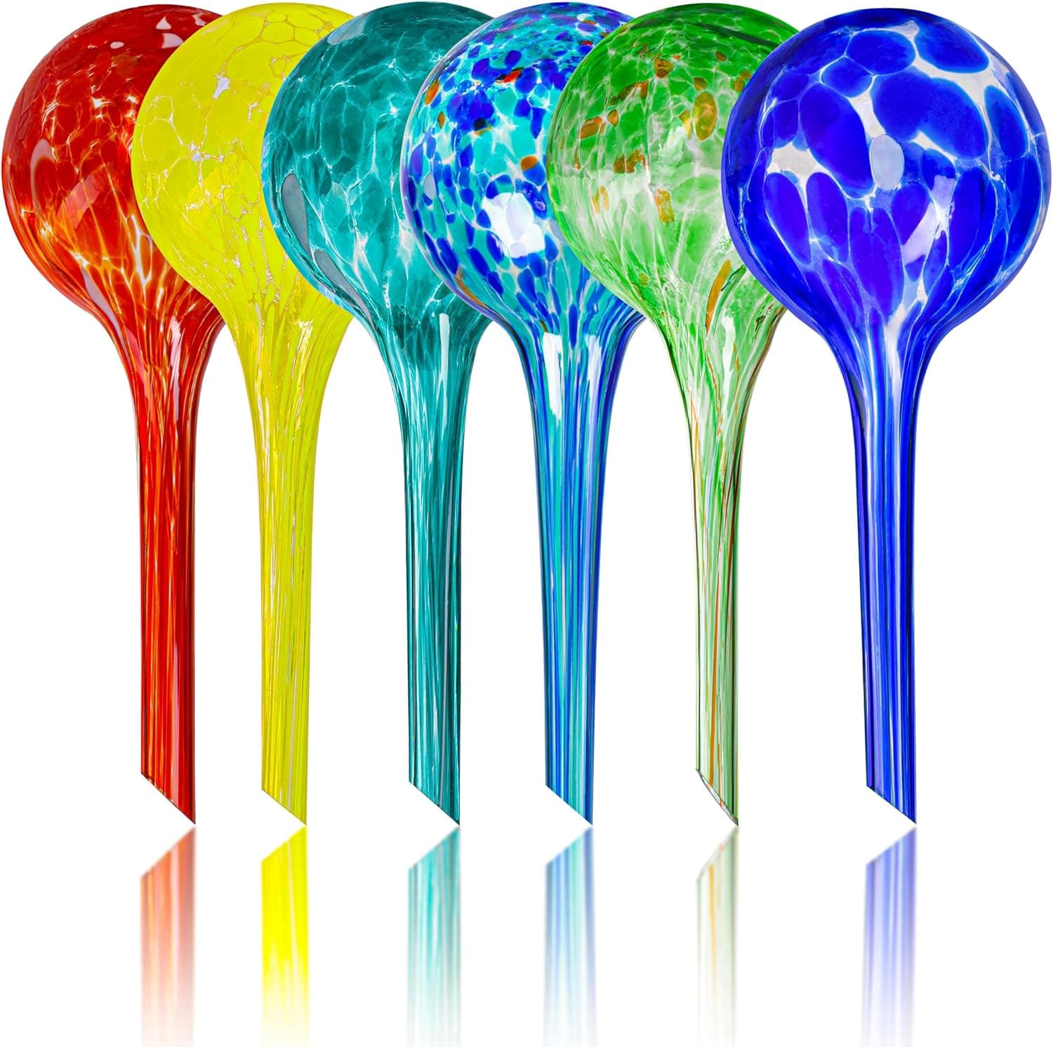 Glass Watering Globes, 100 ml each, set of 6