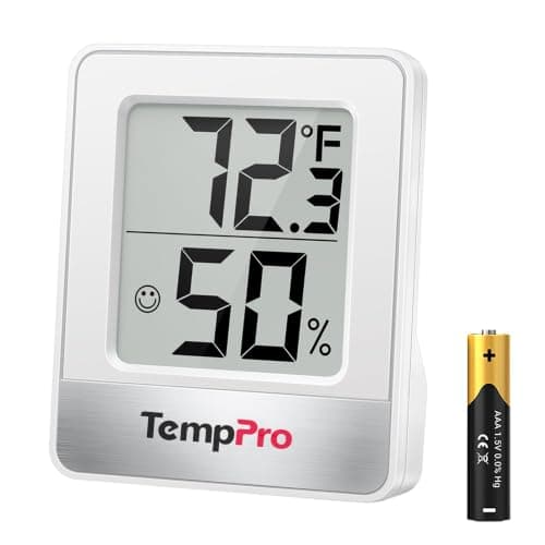 TempPro Digital Hygrometer and Thermometer, single