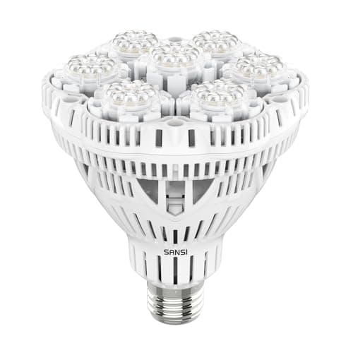 SANSI LED Grow Light Bulb, 36 W, E26, 4000 K