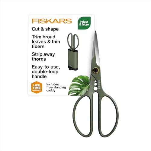 Fiskars Plant Shaping Shears, 6 in, with stand