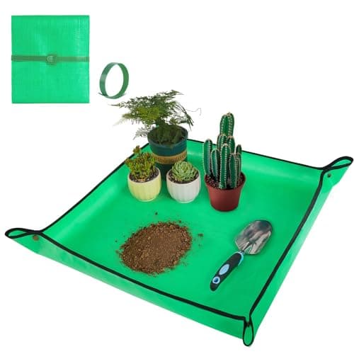 HNXTYAOB Repotting Mat, 27 by 27 in, snap corners