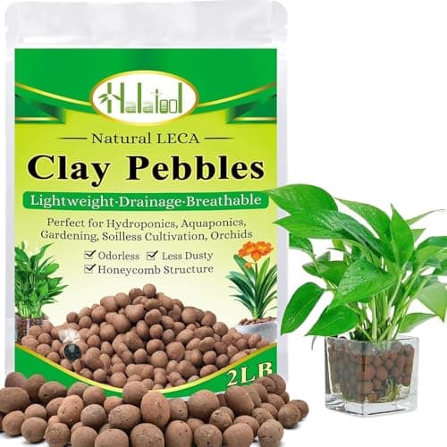 Halatool LECA Clay Pebbles, 2 lb, 4 to 16 mm
